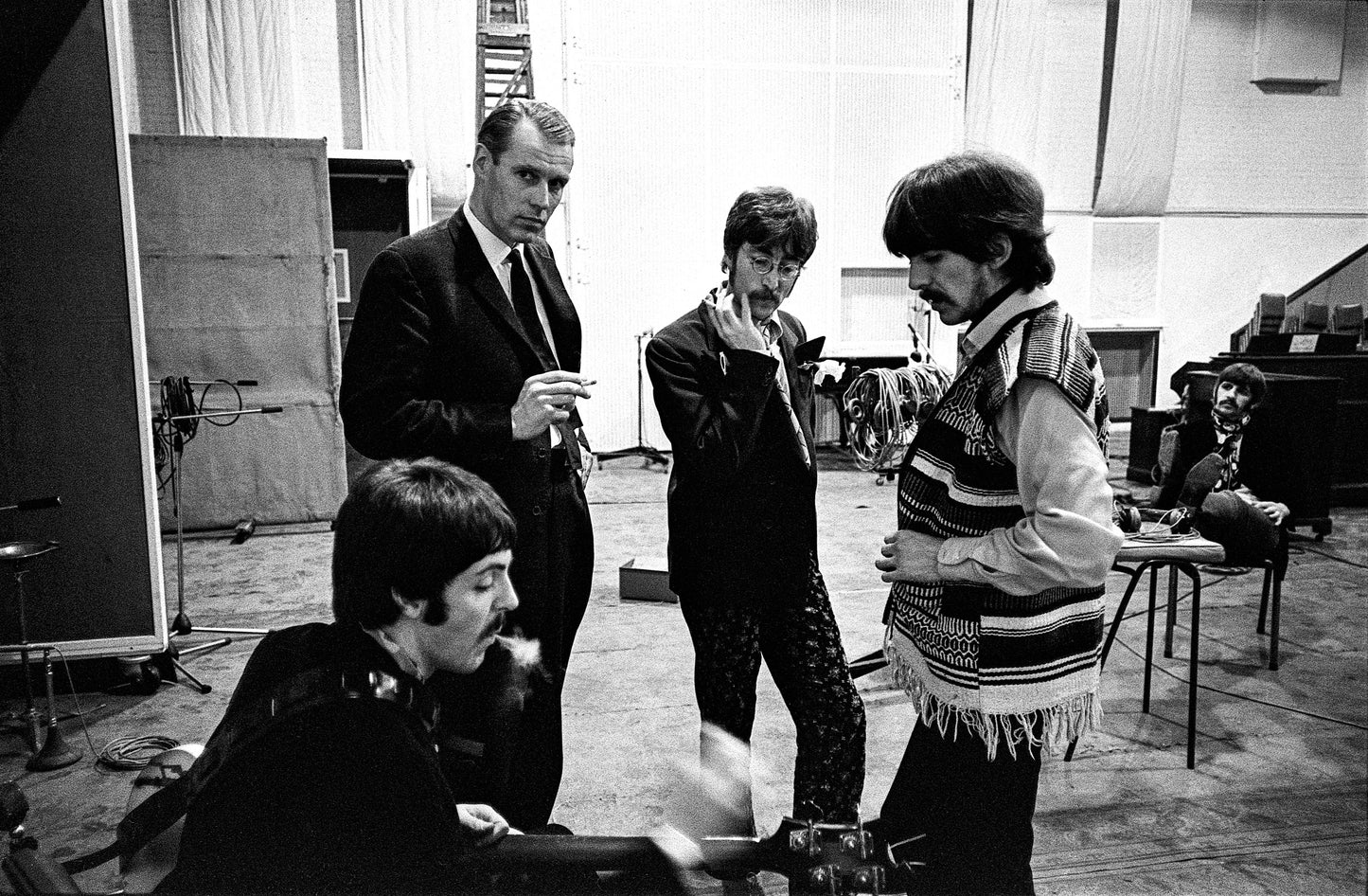 The Beatles at Abbey Road, 1967 - 'Smoke' - 25x17"